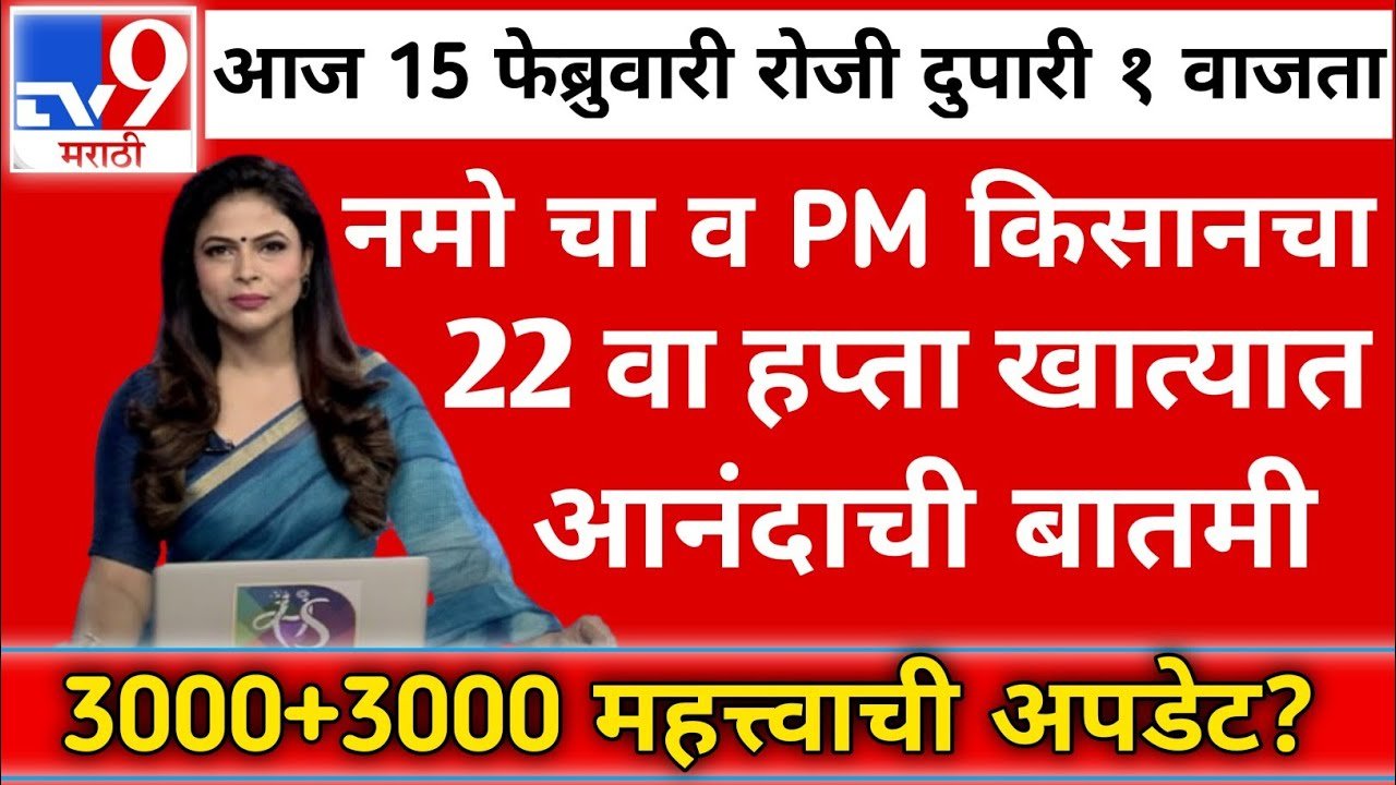 शेतकऱ्यांसाठी मोठी बातमी! पीएम किसान व नमो शेतकरी योजनेचा ₹४,००० हप्ता या दिवशी येणार Namo Shetkari Yojana 8th Installment